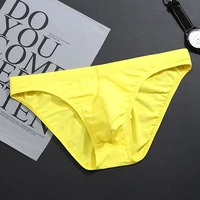 Slips en coton pour hommes, sous-vêtements confortables pour hommes, M/L/XL/XXL, livraison directe, slips respirants taille basse, culottes solides 2