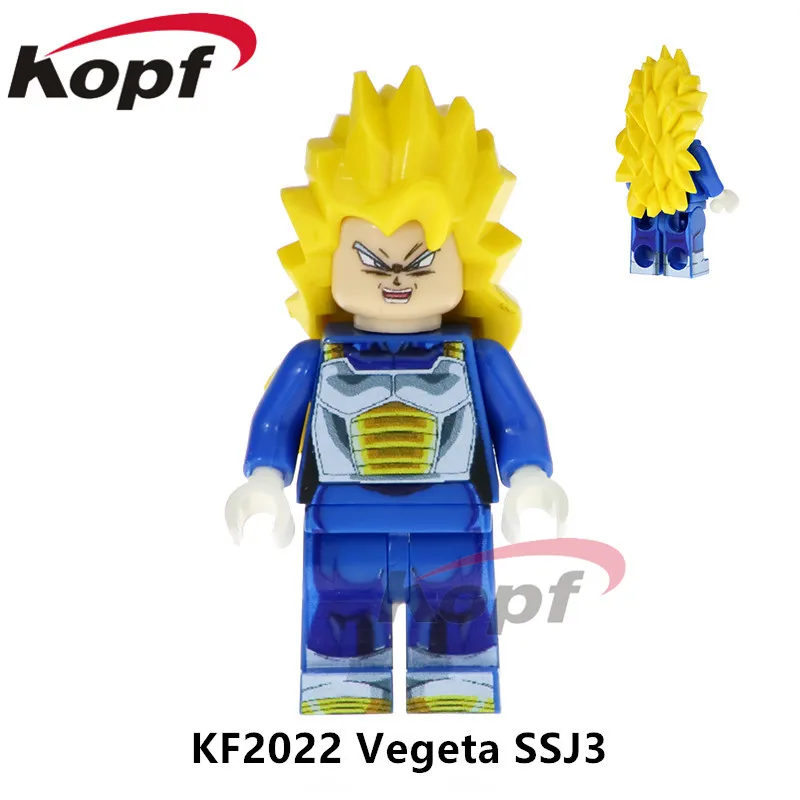 20 шт. KF995 Dragon Ball Z строительные блоки verрот Android 18 Goku Yadra идеальный сотовый кирпич образование в цифрах игрушки для детей