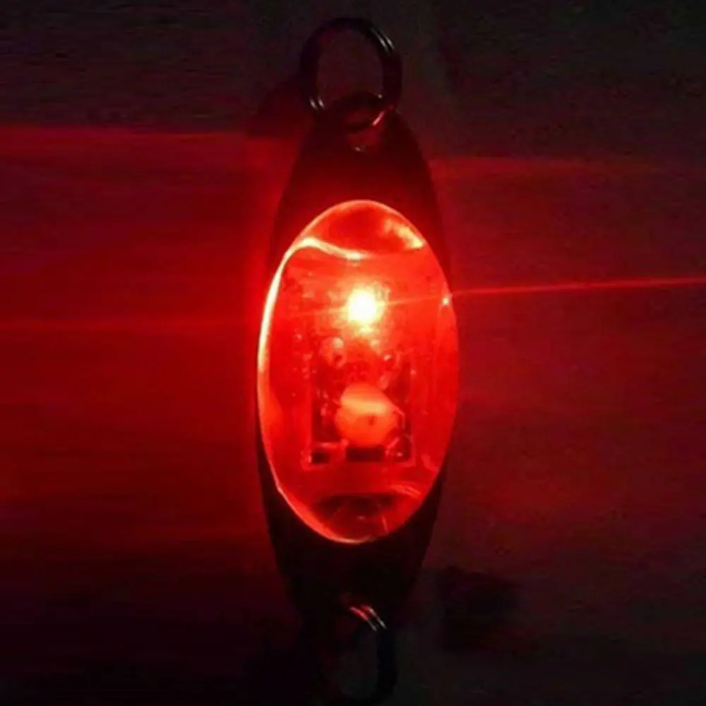 Artificial LED Underwater Eye Shape Fishing Lure Attract Bait Fish Light Lamp