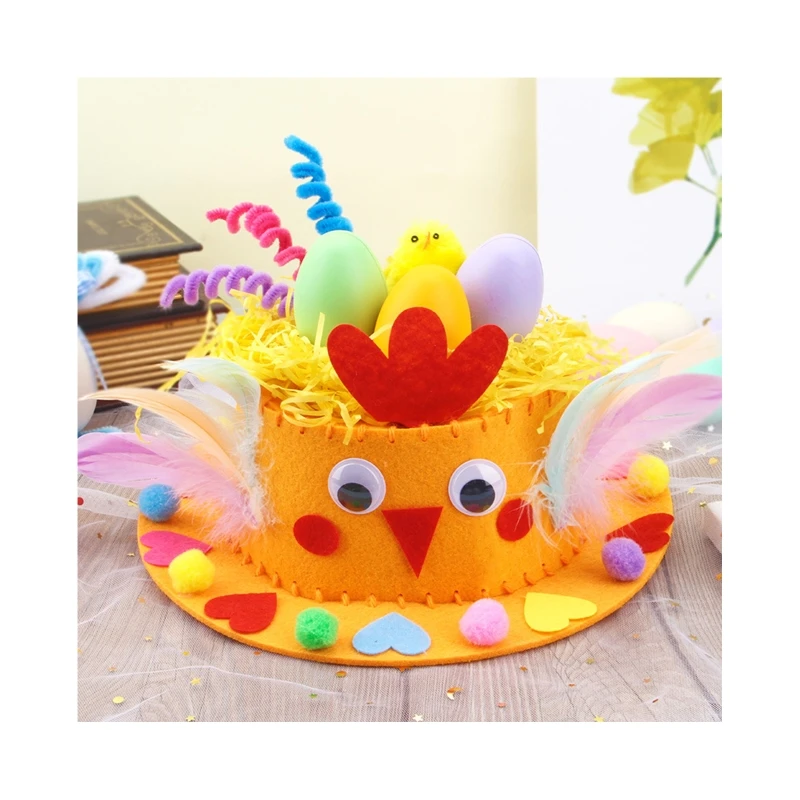 Non Woven Fabric Hat Kit Bunny Egg 