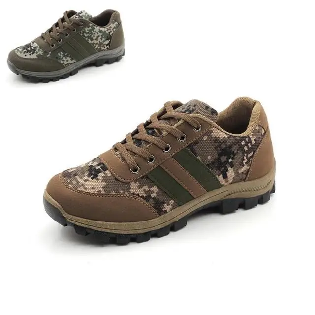 

Outdoor New Camouflage Non-slip Breathable Walking Shoes Work Labor Insurance Military Shoes Autumn Men's Shoes Liberation Shoes