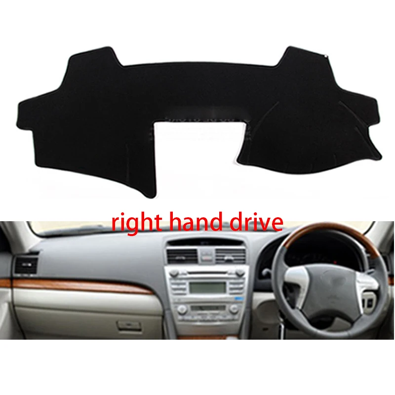 Для Toyota camry 2006 2007 2008 2009 2012 Стайлинг автомобиля коврик для приборной панели