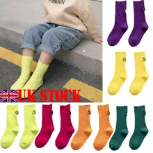 Детские носки милые хлопковые носки для мальчиков и девочек мягкие носки до колена для новорожденных