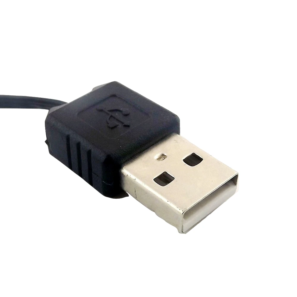 1x USB 2,0 A штекер USB 2,0 A штекер-штекер выдвижной разъем USB кабель черный