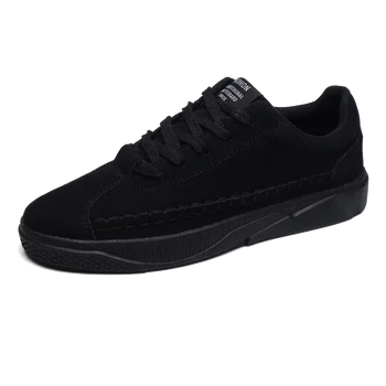 

Men's shoes 2019 new autumn men's casual shoes Korean version of the trend canvas shoes wild sports shoes men's running shoes