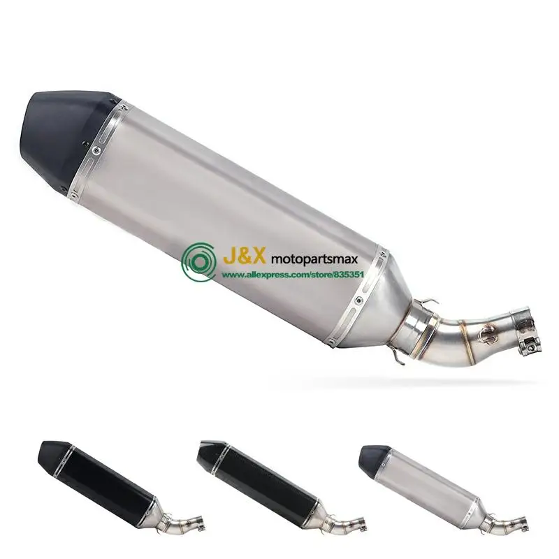 MT-03 MT03 мотоцикл глушитель трубы среднего звенья трубы Escape для YAMAHA YZF-R3 R3 R25 R30 слипоны
