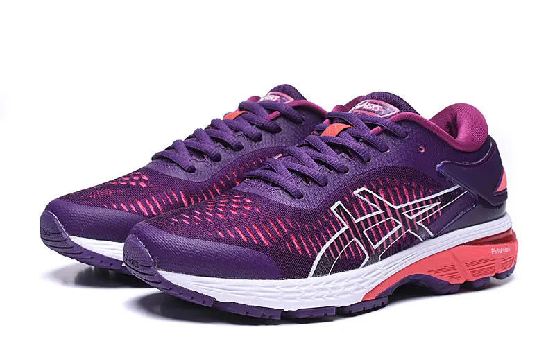 Оригинальные кроссовки Asics Gel-Kayano 25, женская обувь, дышащая обувь для бега, уличные кроссовки для тенниса, женские кроссовки Asics-Kayano 25