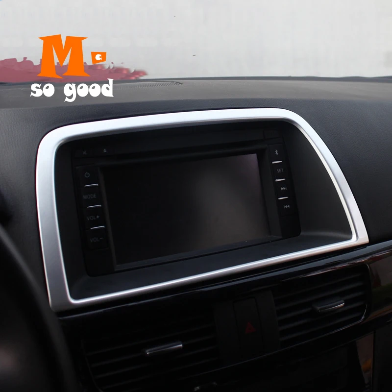 cx-5导航框饰条银2