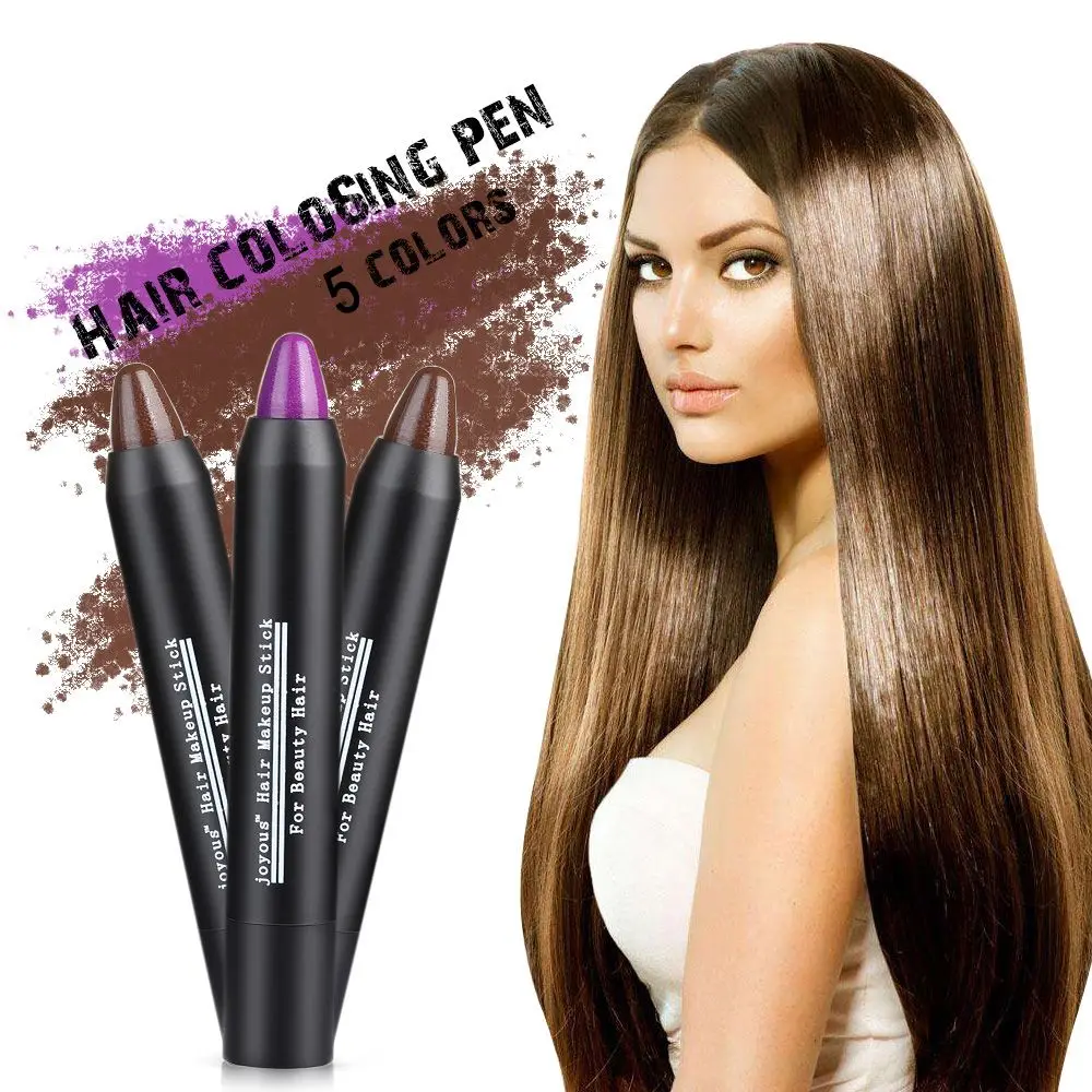 One Time Hair Dye Pen Styling Chalk Hairdressing Tool Temporary Hair  Coloring White Hair Colour Dye Fast Non toxic Hair Salon|Hair Color| -  AliExpress