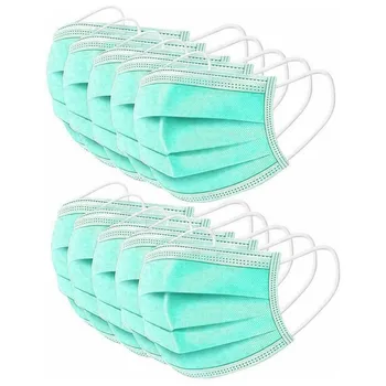 

10pcs Disposable Children 3-Ply Masks Anti-pollution dust respirator Face Mask With Elastic Earloop Non-woven Mouth Mask #30