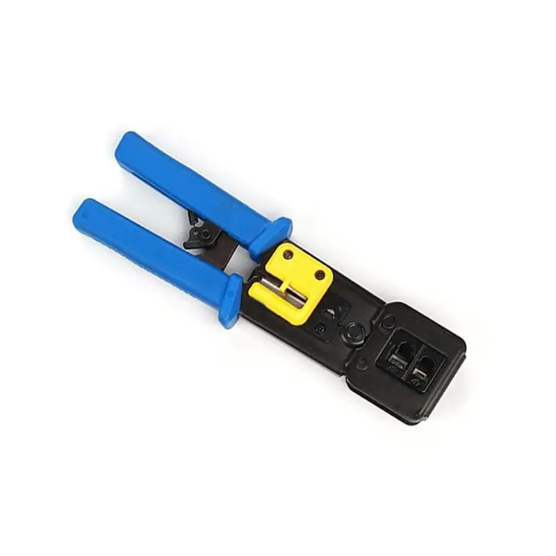 Сетевой ethernet-кабель тестер RJ45 комплект кабель щипцы кусачки для проводов устройство для снятия изоляции с провода обжимной дыропробивной станок вниз RJ11 детектор провода