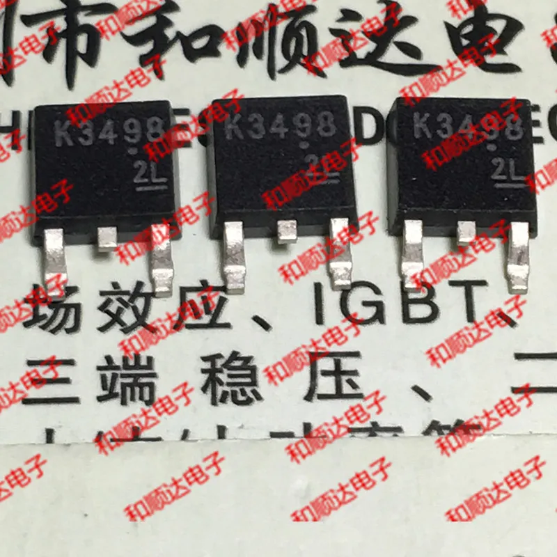 Оригинальный Новый 5 шт/K3498 2SK3498 TO-252 400V 3A | Обустройство дома