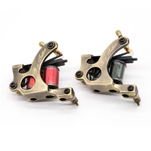 Профессиональный 10 оберточная катушка машина для вкладышей и шейдеров медная катушка машина татуировки Поставки