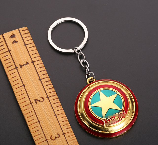 lovers key ring male and female movie superhero role  key chain mobile phone bag pendant gift