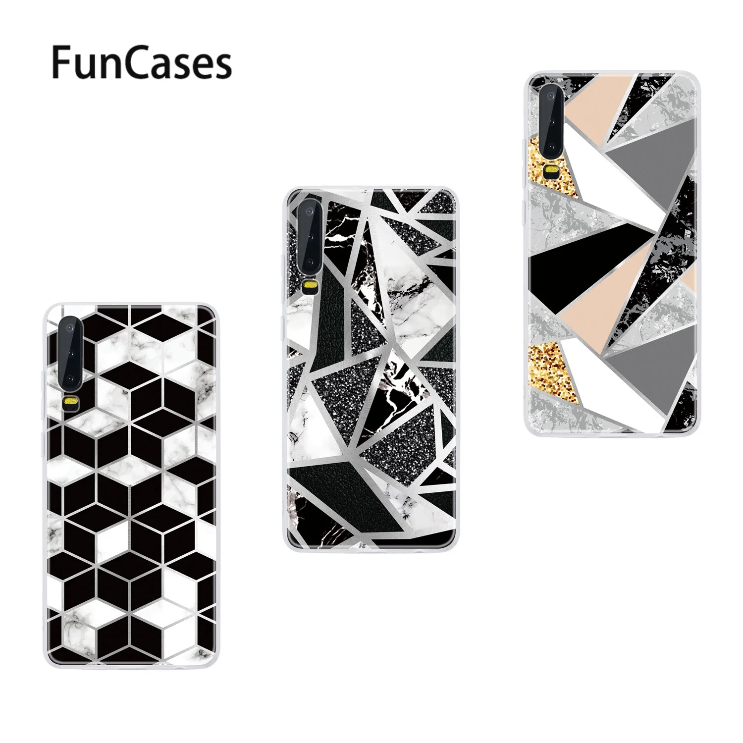 Металлический чехол для huawei P30 Pro Plus Nova 4E Lite Мягкий ТПУ защитный чехол|case for p9|transparent