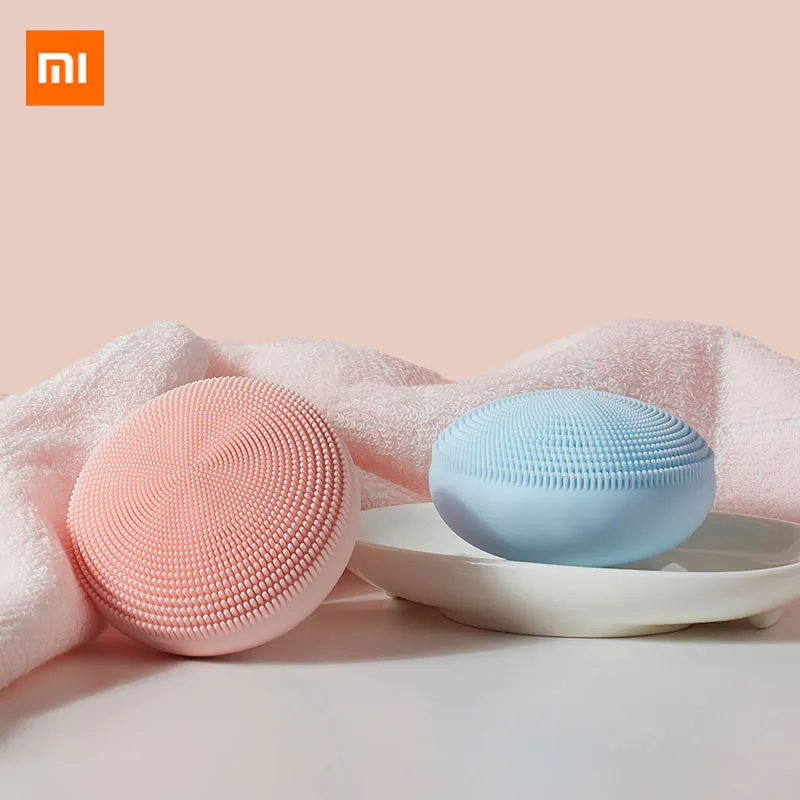 Xiaomi Mijia щетка для чистки лица глубокое очищение мягкая щетина водонепроницаемый