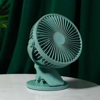 

4/6 Inch USB Clip Desktop Table Fan Mini Portable Clamp 3 Speeds Desk Fan Rotatable Ventilator Strong Wind
