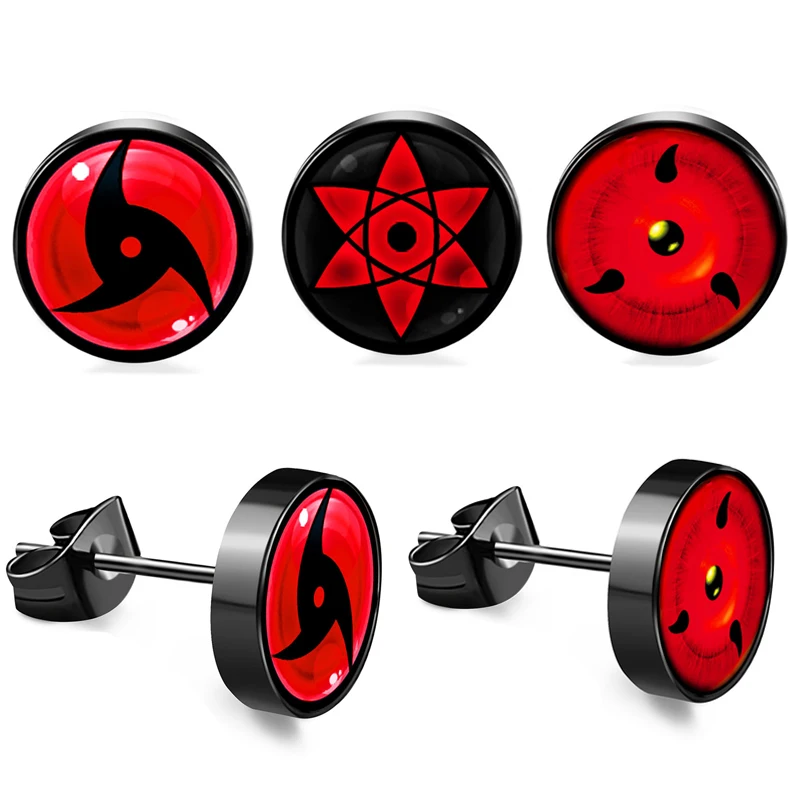 Naruto akatsuki nuvem vermelha pingente colar feminino narutos anime  acessórios itachi titânio jóias dos desenhos animados masculino pescoço  correntes presente - AliExpress