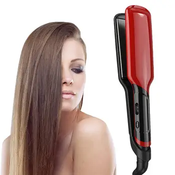 

Portable Negative Ion Ceramic Plate Flat Iron Hair Straightener Styling Tool barba barber accessories