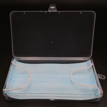 

Portable Dustproof Mask Case Disposable Face Masks Container Disposable Mask Storage Box Storage Organizer Dropshipping