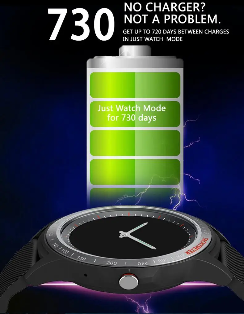 Смарт-часы ZGPAX Top S22, настоящие указатели, часы в режиме ожидания, 350 дней, поддержка Bluetooth, перфорированный экран для телефона huawei IOS