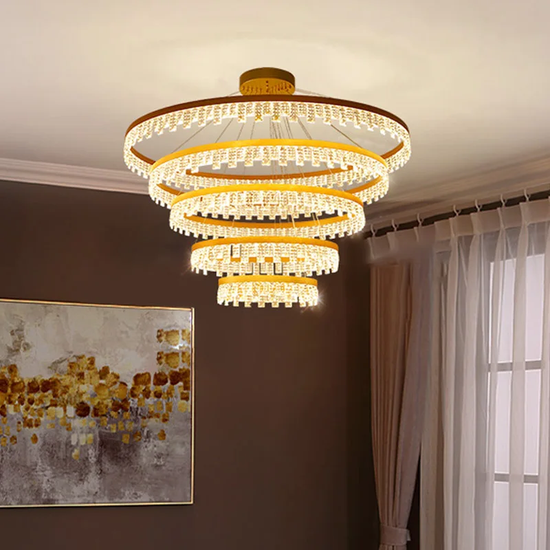 

Crysta Metal Modern Led Peddant Light For Dining room Kitchen Living room Ceiling Mounted Black&Gold Pendant Lamp Hanging Lamps