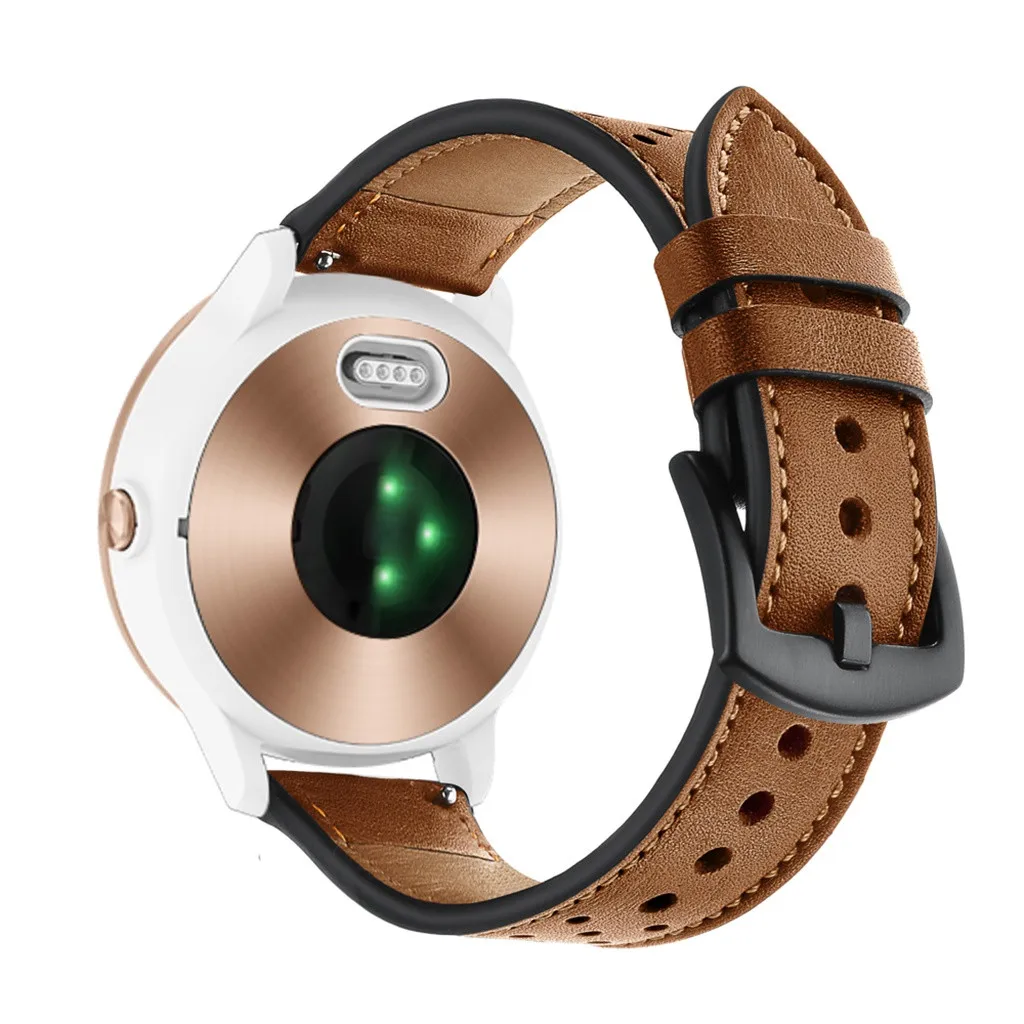 Cave style Кожаный ремешок для наручных часов, сменный ремешок для Garmin vivoactive, ремешок для часов, фитнес-трекер, Прямая поставка# G20