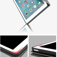 pro ipad Case Cover עבור 10.2 iPad Case Soft סיליקון חזרה Smart Cover עבור Funda iPad 9.7 2018 אייר 2/1 אייר 10.5 10.5 Pro 9.7 מיני 3/5 קאפה (5)