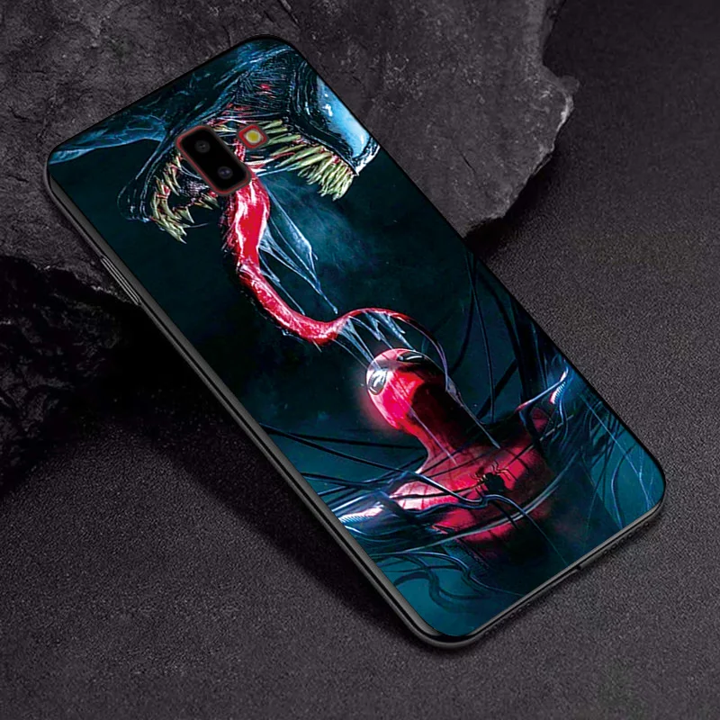 Горячая Джокер Веном для samsung Galaxy J4 J6 Plus чехол для samsung S8 S9 Plus черный ТПУ телефон Сумки на S7 Edge мягкий чехол - Цвет: TPUBLK647