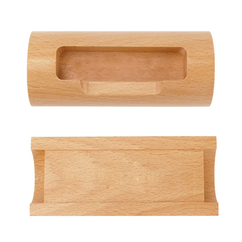 Wooden creative business card box, desktop decoration, business card holder, office supplies 3