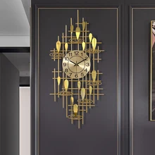 Water Drop Fashion Luxury Creative Decoration Clock Living Room Wall Watch Atmosphere Personality Home Art Wall Clock