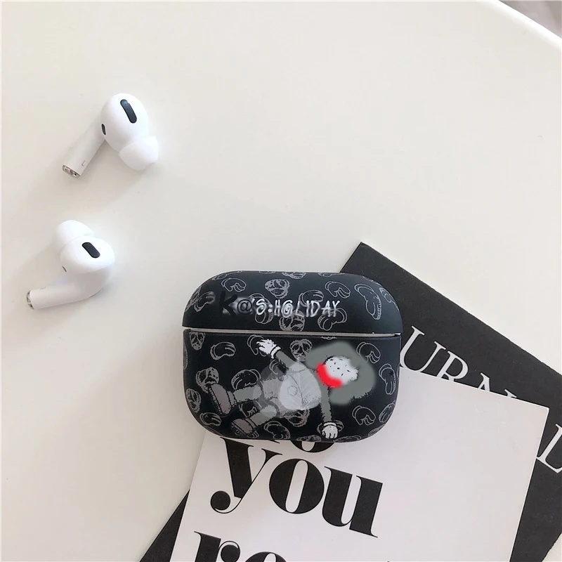 Популярный Матовый чехол Funda для AirPods Pro Чехол для ПК Жесткий Модный чехол для Apple Air pods pro 3 tws Bluetooth чехол для наушников# EW