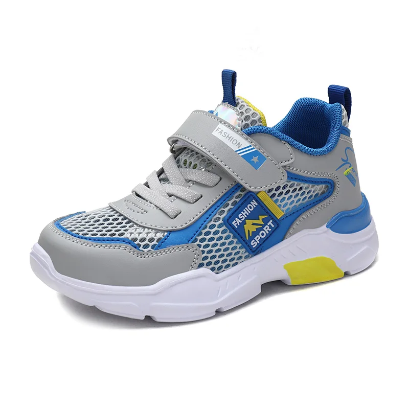 Children Summer Sport Mesh Sneakers for Boys 5-13 Years Old