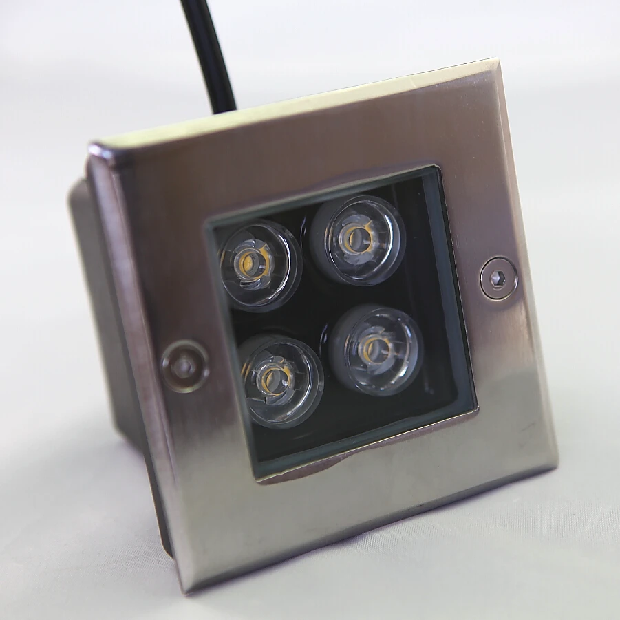 Conduziu a Luz Subterrânea ao ar Livre à Prova Água Ip68 Inground Jardim Caminho Chão Enterrado Quintal Ponto Paisagem Iluminação 1 Pçs 4 w Dip68 5 QQ??20150515222740