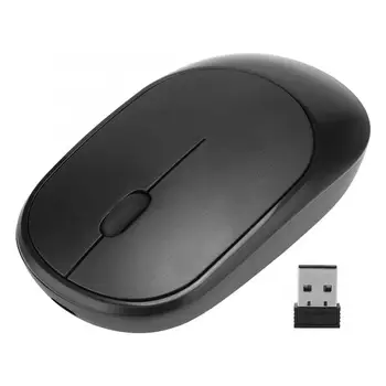 

Rechargeable USB Wireless 2.4G Silent Ultra-thin Ergonomic Mouse Compatible for Windows/MAC OS System