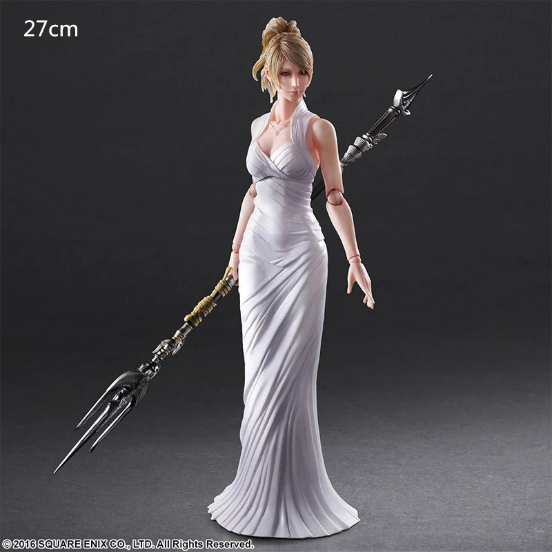 Final game Fantasy Play Arts Kai Action Figure Cloud Strife Sephiroth Noctis Lucis Squall Leonhart Синди Аурум фигурки