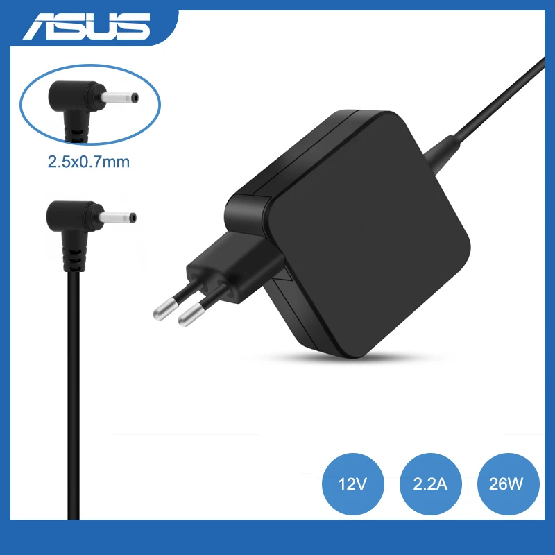 12V 2.2A 26W 2,5x0,7mm adaptador de CA cargador de ordenador portátil para Samsung Chromebook cargador 3 XE500C13 XE500C12 XE501C13 500C 501C XE503C12