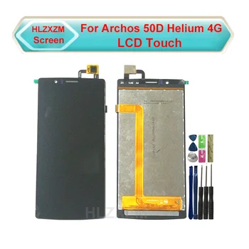 

For Archos 50D Helium 4G LCD Display With Touch Screen Digitizer Assembly Replacement With Tools+3M Sticker