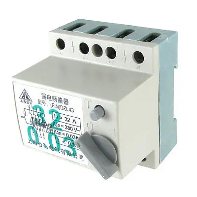 

AC 380V 32A 4P Switch Type ELCB Earth Leakage Circuit Breaker