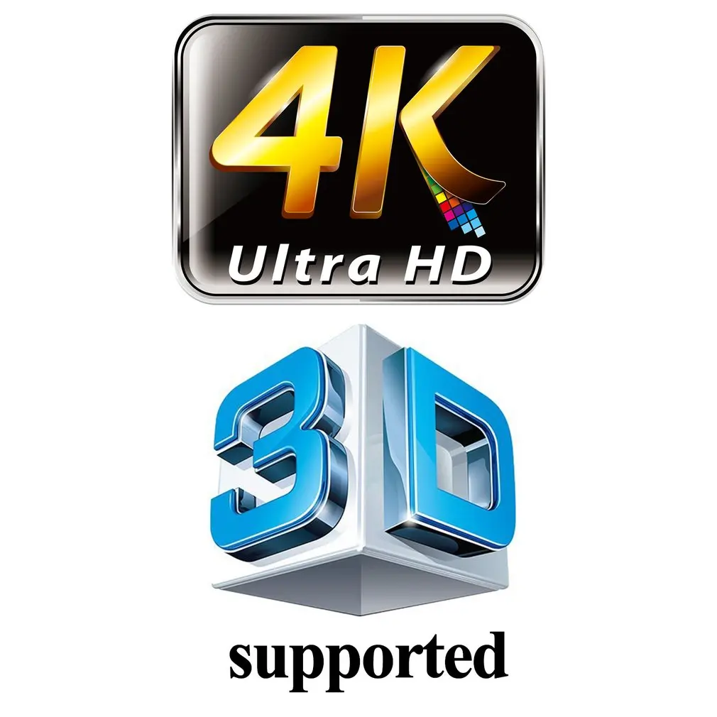 LESHP 1 Port HDMI Input 4 Port HDMI Output HDMI 2.0 Splitter With USB Charge Support 1080P 3D Compliant HDMI 2.0 HDCP 2.2