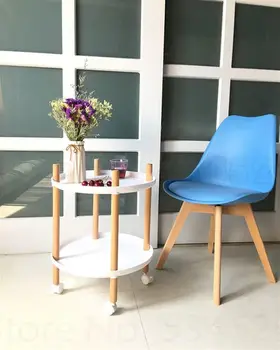 

N2B Living room storage mobile coffee table Nordic side coffee table simple sofa side cabinet corner multifunctional dining car