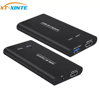 

USB Capture USB3.0 HDMI 4K60Hz Video Capture HDMI to USB Video Capture Card Dongle Game Streaming Live Stream Broadcast MICinput