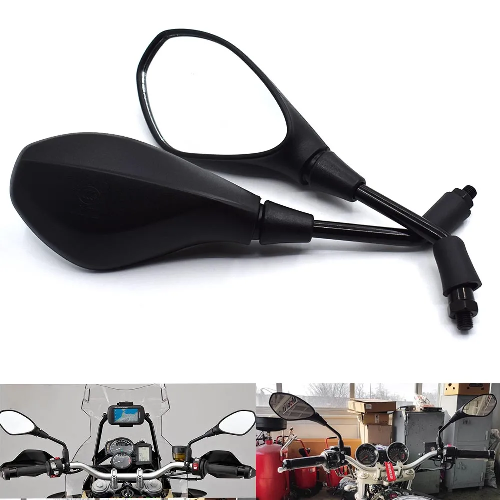 Universal 10mm Motorcycle Rearview side Mirror motorbike rearview For