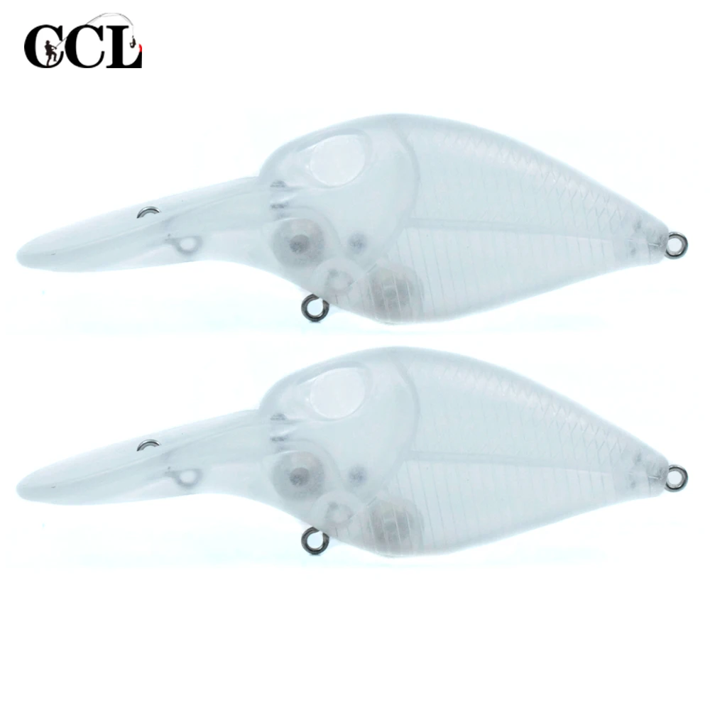 

CCLTBA 15PCS Unpainted Crankbait Blank 9.5CM 15G Unpainted Bait 3D Hologram Lure Eyes Hard Lure Bait For Bass Fishing