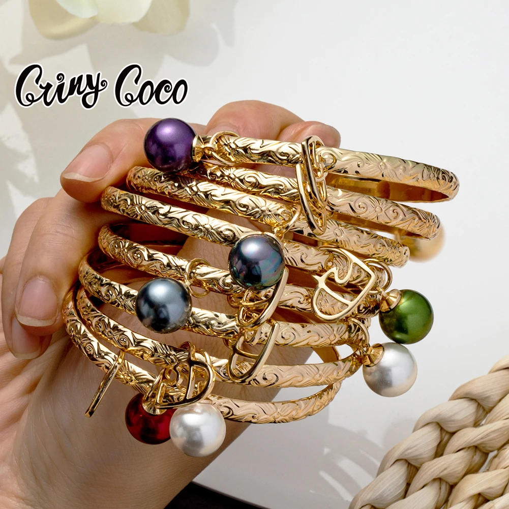 Bangle Bracelet Hawaiian Women's Hand Bangle Love Bracelets Mothers Day Graduation Gift Charm Bracelet Bangles Designer Jewelry for Women
