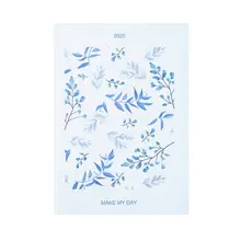 Лист Agenda планировщик Органайзер B6 ежедневный блокнот горизонтальная линия сетка руководство