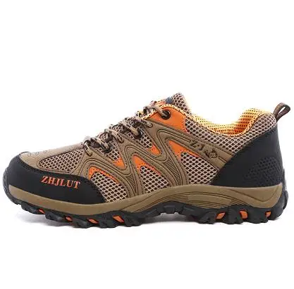 Весна новая альпинистская обувь для отдыха на открытом воздухе пара спортивная обувь - Цвет: Оранжевый