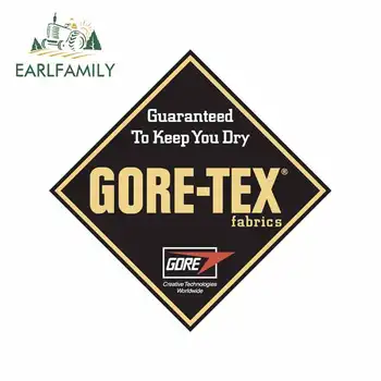 

EARLFAMILY 13cm x 12.9cm for GoreTex Fabrics Fine SUV Car Stickers DIY Decal Simulation Fun Suitable for All Types of Vehicles