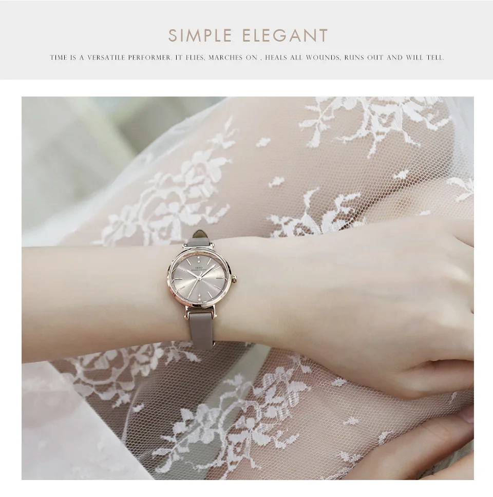 IBSO Crystal Bracelet Watches Set Female Rose Gold Quartz Watch Luxury Women Watch Bangle Set For Valentine's Gift Dropship