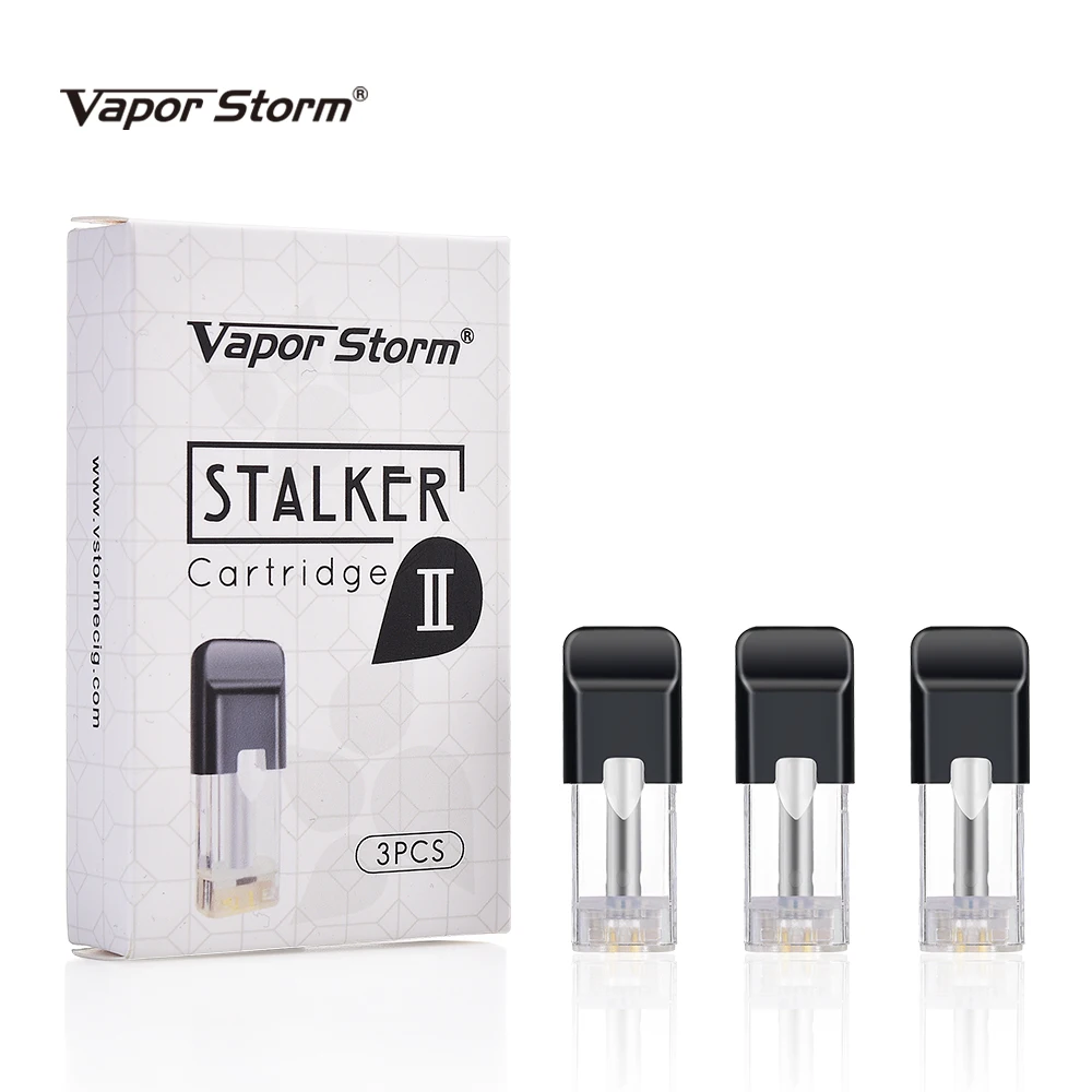 【 3 шт./упак. 】 Vapor Storm Сталкер II картридж Pod Vape комплект многоразового Starter Kit